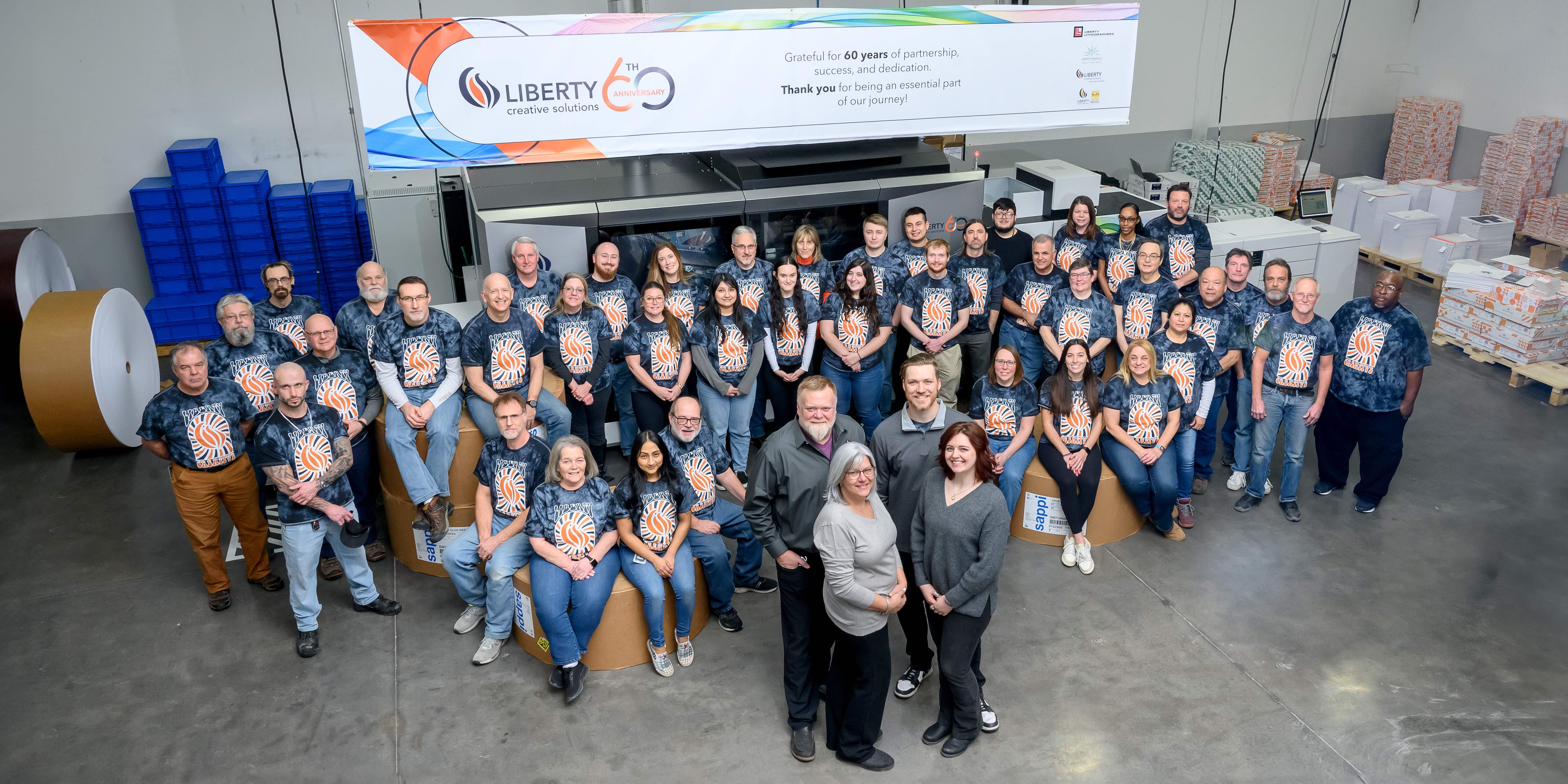 A Photo of Liberty Creative Solutions Team in Q1 of 2024